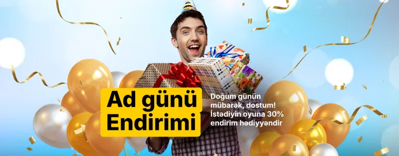 Ad Günü Endirimi